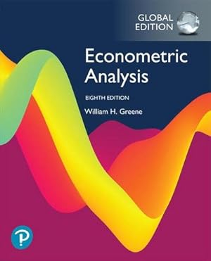 Bild des Verkufers fr Econometric Analysis, Global Edition zum Verkauf von AHA-BUCH GmbH