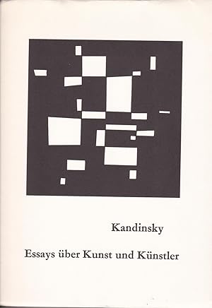 Essays über Kunst und Künstler