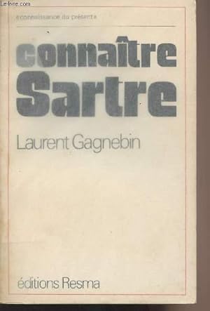 Image du vendeur pour Connatre Sartre - "Connaissance du prsent" mis en vente par Le-Livre