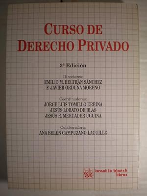 Seller image for Curso de Derecho Privado for sale by Librera Antonio Azorn