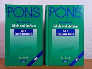 PONS Wörterbuch für Schule und Studium. Teil 1: Französisch - Deutsch. Teil 2: Deutsch - Französi...