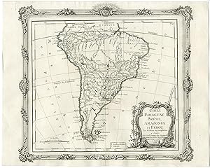Antique Print-SOUTH AMERICA-BRASIL-ARGENTINA-Brion-Desnos-1766