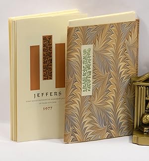 Imagen del vendedor de JEFFERS: Some Recollections of Robinson Jeffers; [Proof sheets in trial covers] a la venta por Quill & Brush, member ABAA