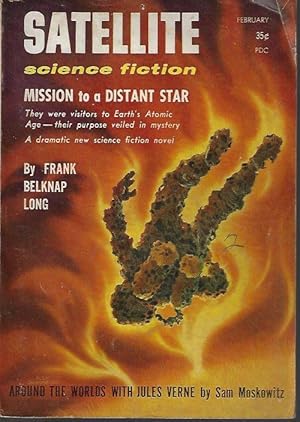 Imagen del vendedor de SATELLITE Science Fiction: February, Feb. 1958 ("Mission to a Distant Star") a la venta por Books from the Crypt