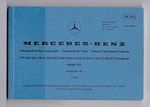 Mecedes-Benz Fahrgestell / Aufbau / Aggregate - Chassis / Body / Units - Chassis / Carrosserie / ...