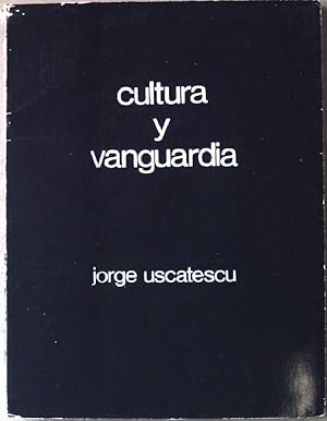 Seller image for Cultura y vanguardia for sale by books4less (Versandantiquariat Petra Gros GmbH & Co. KG)