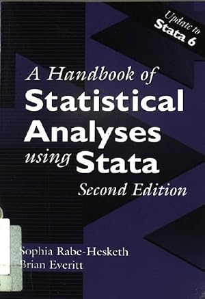 Imagen del vendedor de A Handbook of Statistical Analyses Using Stata a la venta por books4less (Versandantiquariat Petra Gros GmbH & Co. KG)