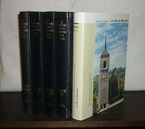 Seller image for Les monuments d art et d histoire du canton de Vaud. [5 Volumes: 1 et 3-6]. - Tome 1: La ville de Lausanne. Introduction, extension urbaine, ponts, fontaines, difices religieux (sans la cathdrale), hospitaliers, difices publics (1). - Tome 3: La ville de Lausanne. difices publics (2), quartiers et edifices prives de la ville ancienne. - Tome 4: Lausanne. Villages, hameaux et maisons de l'ancienne campagne Lausannoise. - Tome 5: La ville de Morges. - Tome 6: La ville de Moudon. (= Les monuments d'art et d'histoire de la Suisse, Volume 51, 69, 71, 91 et 107). for sale by Antiquariat Kretzer