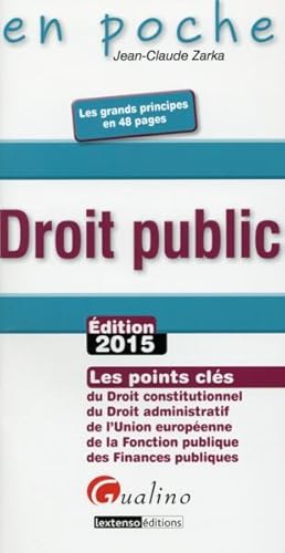 droit public (édition 2015)