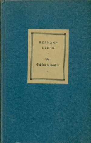 Seller image for Der Schindelmacher. Novelle. for sale by Online-Buchversand  Die Eule