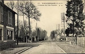 Ansichtskarte / Postkarte Vaucresson Hauts de Seine, L'Avenue du Clos Toutain