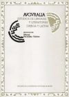 Imagen del vendedor de Auguralia : estudios sobre lenguas y literaturas griegas y latinas a la venta por AG Library