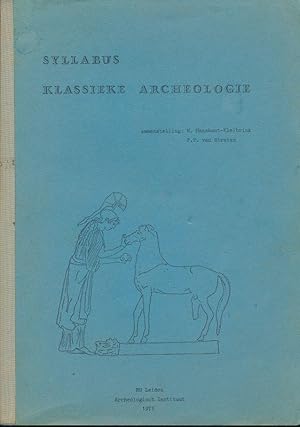 Bild des Verkufers fr Syllabus klassieke archeologie zum Verkauf von LIBRAIRIE GIL-ARTGIL SARL