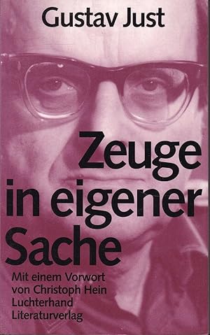 Seller image for Zeuge in eigener Sache. Die fnfziger Jahre in der DDR for sale by Graphem. Kunst- und Buchantiquariat