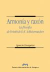 Imagen del vendedor de Armona y razn. La filosofa de Friedrich D.E. Schleiermacher a la venta por AG Library