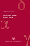 Bild des Verkufers fr Historia de la Lengua y Crtica Textual zum Verkauf von AG Library