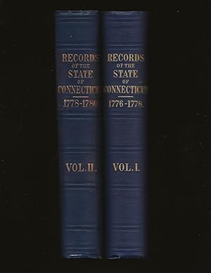 Immagine del venditore per The Public Records of the State of Connecticut (Volume I-- from October, 1776, to February, 1778, inclusive, and Volume II--from May, 1778, to April, 1780, inclusive) venduto da Rareeclectic