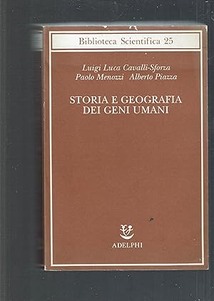 Seller image for STORIA E GEOGRAFIA DEI GENI UMANI for sale by iolibrocarmine