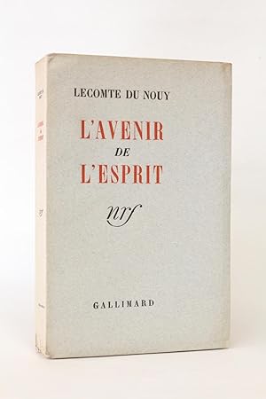 Seller image for L'avenir de l'esprit for sale by Librairie Le Feu Follet