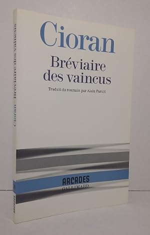 Bild des Verkufers fr Brviaire des vaincus zum Verkauf von Librairie KOEGUI