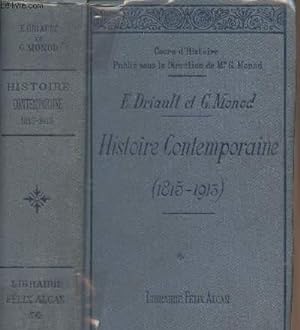 Seller image for Histoire contemporaine (1815-1913) - Cours d'histoire for sale by Le-Livre