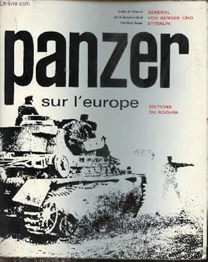 Imagen del vendedor de Panzer sur l'Europ - Souvenirs. a la venta por Le-Livre