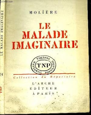 Image du vendeur pour Le malade imaginaire. N24. mis en vente par Le-Livre