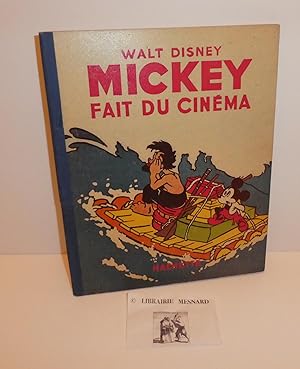 Mickey fait du cinéma. Illustrations de Walt Disney, texte de Magdeleine du Genestoux. Hachette. ...