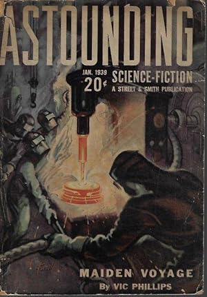 Bild des Verkufers fr ASTOUNDING Science Fiction: January, Jan. 1939 zum Verkauf von Books from the Crypt