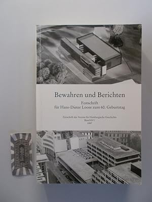 Seller image for Bewahren und Berichten. Festschrift fr Hans-Dieter Loose zum 60. Geburtstag. (Zeitschrift des Vereins fr Hamburgische Geschichte. Band 83 Teil 1). for sale by Druckwaren Antiquariat