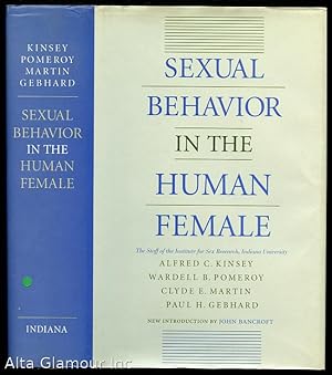 Bild des Verkufers fr SEXUAL BEHAVIOR IN THE HUMAN FEMALE zum Verkauf von Alta-Glamour Inc.