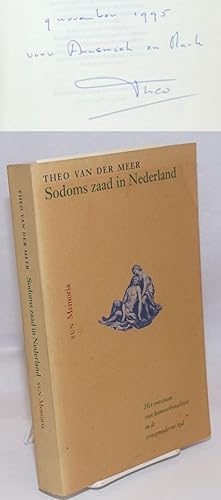 Imagen del vendedor de Sodoms zaad in Nederland; het onstaan van homoseksualiteit in de vroegmoderne tijd a la venta por Bolerium Books Inc.