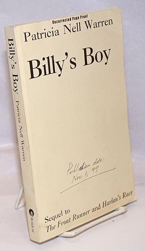 Seller image for Billy's Boy a novel [Uncorrected Proof] for sale by Bolerium Books Inc.