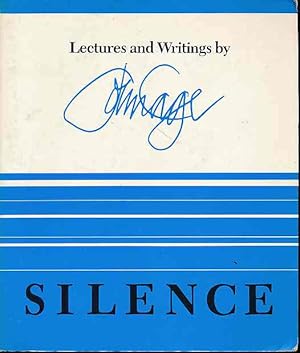 Silence. Lectures and writings.