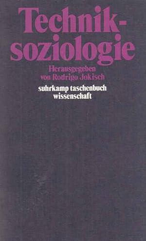 Image du vendeur pour Techniksoziologie. Suhrkamp-Taschenbuch Wissenschaft ; 379. mis en vente par Fundus-Online GbR Borkert Schwarz Zerfa