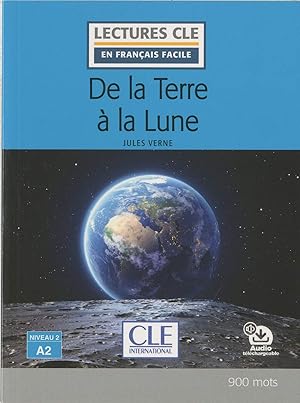 Imagen del vendedor de De la terre la lune - niveau 2/a2 - livre a la venta por Imosver