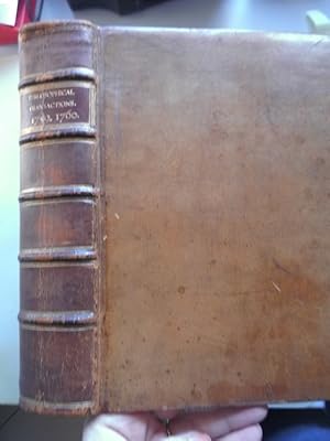 Philosophical Transactions 1772 Band 51 giving some Account Prefent Undertakings, Studies, and La...