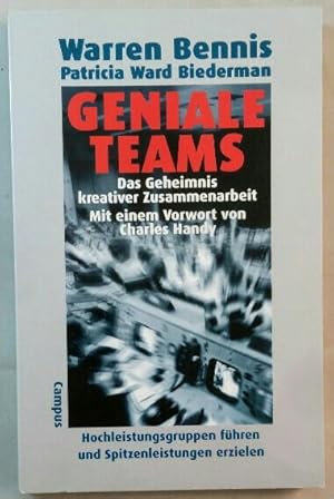 Imagen del vendedor de Geniale Teams: das Geheimnis kreativer Zusammenarbeit. a la venta por KULTur-Antiquariat