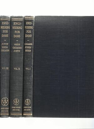 Seller image for Engineering for Dams 3 Volumes for sale by Roger Lucas Booksellers