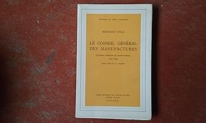 Le Conseil général des manufactures (Inventaire analytique des procès-verbaux) 1810-1829 - Table ...