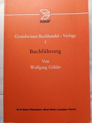 Bild des Verkufers fr Buchfhrung - aus: Grundwissen Buchhandel - Verlage 3 zum Verkauf von Versandantiquariat Jena