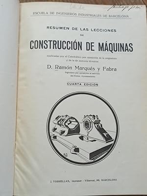 (CW) CONSTRUCCIÓN DE MÁQUINAS :Resumen de las lecciones