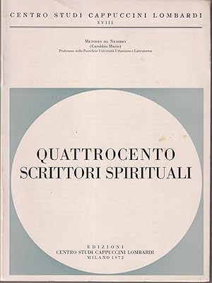 Immagine del venditore per Quattrocento scrittori spirituali venduto da Librodifaccia