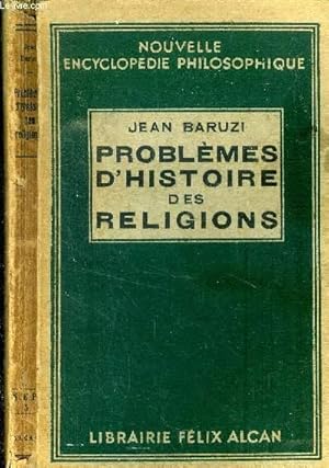 Imagen del vendedor de Problmes d'histoires des religions. a la venta por Le-Livre