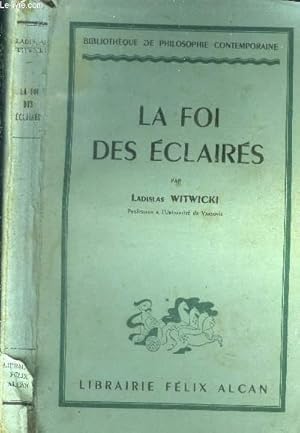 Seller image for La foi des clairs. for sale by Le-Livre