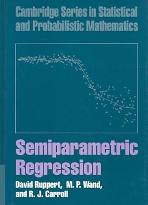 Immagine del venditore per Semiparametric Regression venduto da GreatBookPrices