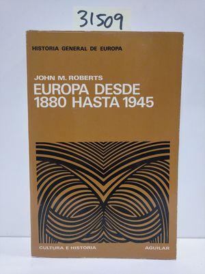 Imagen del vendedor de EUROPA DESDE 1880 HASTA 1945 a la venta por Librera Circus