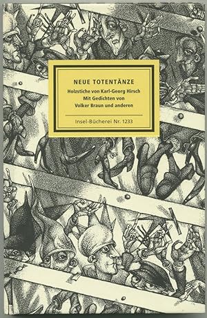 Seller image for Neue Totentnze. Holzstiche von Karl-Georg Hirsch. Mit Gedichten von Volker Braun, Peter Gosse, Kerstin Hensel, Richard Pietra, Hubert Schirneck und Kathrin Schmidt. Herausgegeben von Herbert Kstner. for sale by Schsisches Auktionshaus & Antiquariat