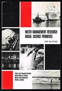 Immagine del venditore per Water Management Research: Social Science Priorities. - venduto da Libresso Antiquariat, Jens Hagedorn
