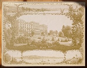 Seller image for Beau Rivage Palace - Lausanne. for sale by ShepherdsBook